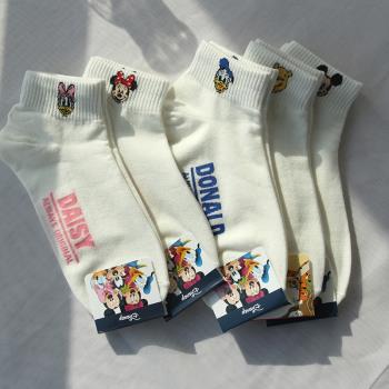 襪子女春季韓國可愛卡通吸汗襪子