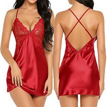 Clothing Pajamas Womens Nightdress Sexy Lingerie 服裝 睡衣