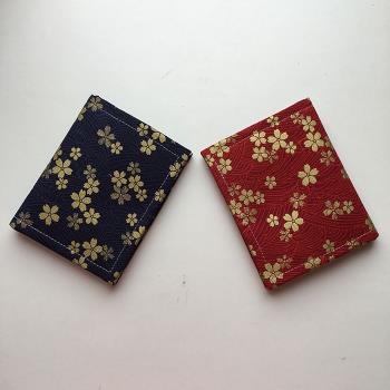 原創和風櫻花禮物森女短款錢包