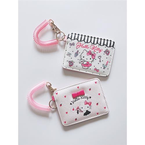 日本hellokitty三麗鷗卡包證件套公交卡套學生證套卡夾門校園卡套