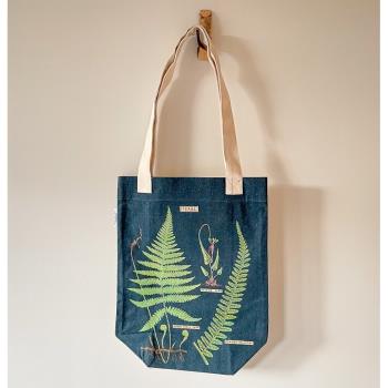 Cavallini 復古風帆布包袋 美國品牌 植物動物博物圖譜單肩托特包