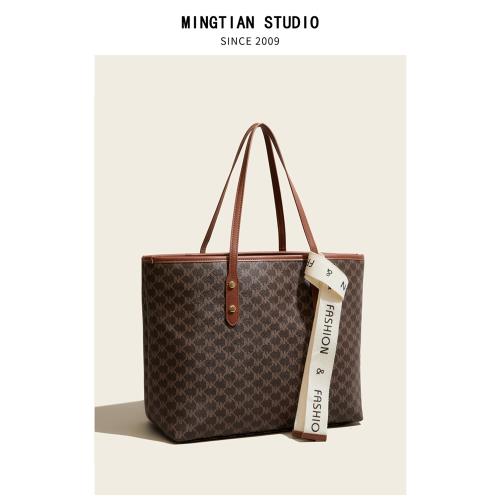 MINGTIAN高級感印花爆款大包包