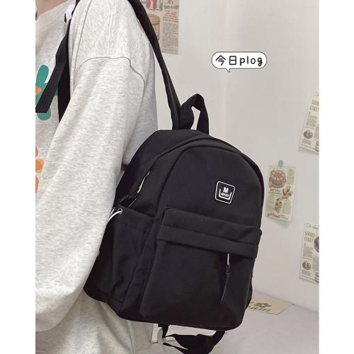 小清新簡約小雙肩包女韓版大學生小書包森系休閑百搭輕便小巧背包