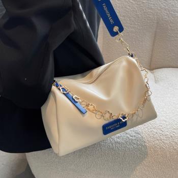 洋氣時尚斜挎包女包鏈條包包2022新款潮ins簡約氣質小包包休閑包