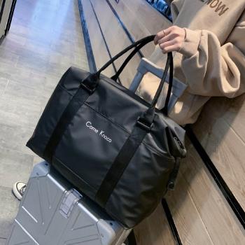 女輕便收納短途出門防水旅行包包