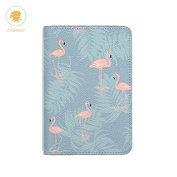 older PU Pink Leather Card Holder Passport Cover Travel 2019