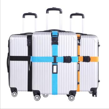 2023 Trunk binding belt Travel suitcase Luggage strap cross