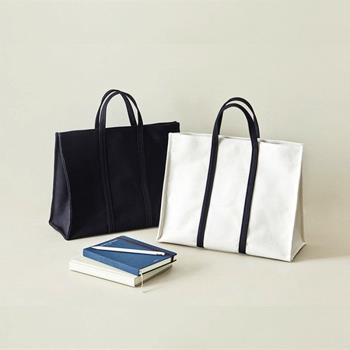 韓版帆布包大容量手提包新款文件袋簡約公文包女辦公包托特包手拎
