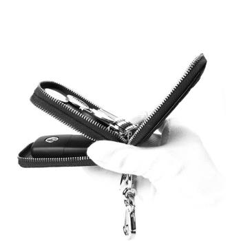 荔紋雙層韓版汽車遙控器鑰匙包