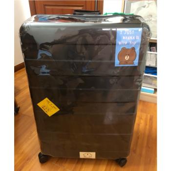 MUJI保護套免脫卸透明行李箱