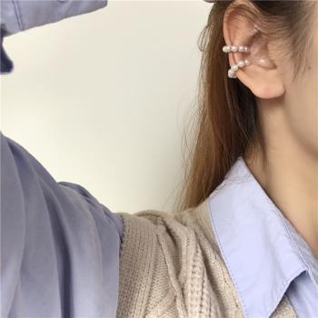 高級感韓國氣質珍珠耳骨夾