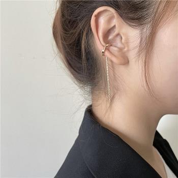簡約流蘇設計氣質高級感輕奢耳環