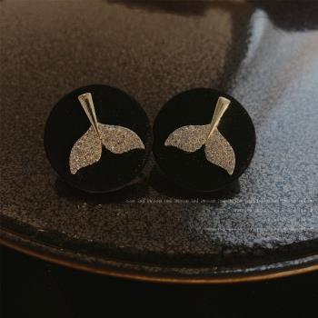 個性文藝幾何耳釘氣質大氣韓國感耳環法式網紅耳飾個性設計感耳墜