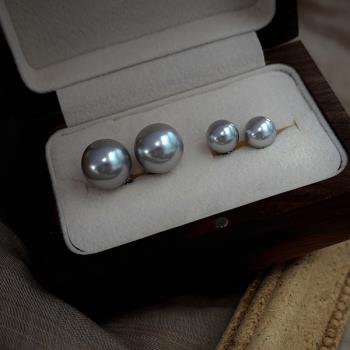 WHYs 925純銀簡約經典款珍珠