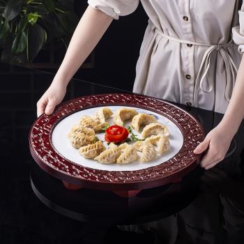 擺盤中式復古風特色餐具融合菜