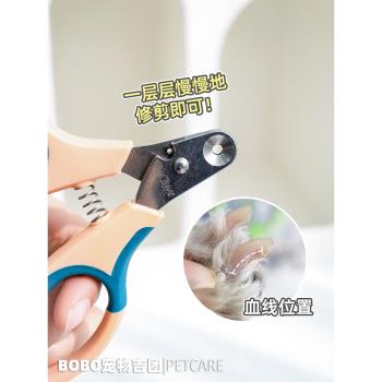ZenClipper360寵物貓狗小寵專用指甲剪防剪血線貓咪指甲刀鉗神器