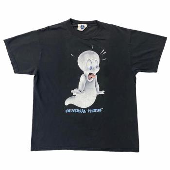 vintage90sCasper the Friendly Ghost動畫重磅短袖T恤鬼馬小精靈
