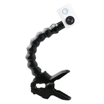 For Gopro11/10/9/8/7/6/5運動相機配件大力夾+蛇形臂管固定支架