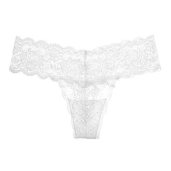 Plus fat XL lace low-rise thong加肥加大碼蕾絲低腰丁字褲3034