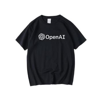 Open AI春夏新品印花純棉短袖