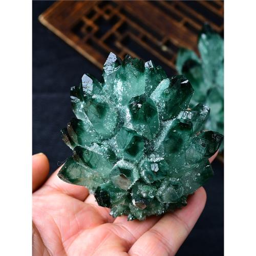 水晶 自然結晶 置物 約10cm 中国直邮】 未知其它品牌天然水晶发财树招财去霉运小摆件紫水晶水10CM