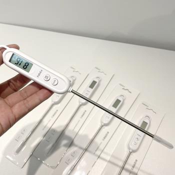 日本烘焙溫度計探針式電子測溫儀家用測水溫油溫計寶寶食品奶溫計