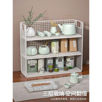 桌面置物架桌上杯子收納架餐桌水杯收納神器茶幾杯架辦公桌儲物架