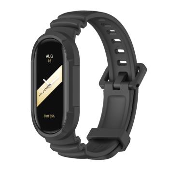 適用小米手環8代腕帶手表表帶8nfc智能替換帶GS款運動硅膠軟個性潮八代男生高級創意透明女生通用