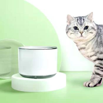 miiibo貓咪飲水機自動循環過濾靜音流動喝水器泰迪貓咪寵物飲水器
