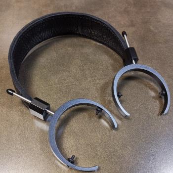 頭戴耳機頭梁維修 更換 牛皮頭梁皮全金屬頭梁框架 頭梁支架