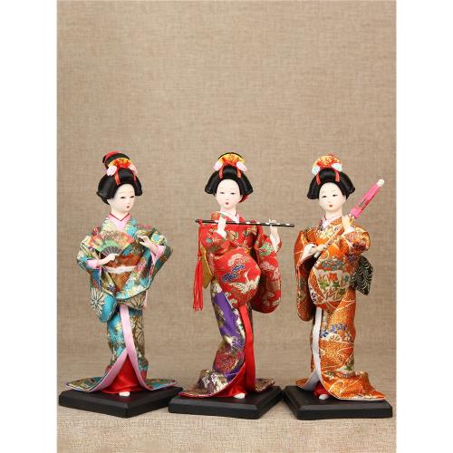 着物 日本 人 偶 まなてぃ 一部難あり 市松人形 初音 着物 伝統工芸