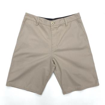 寬松大褲腿夏季休閑短褲男歐美簡約戶外硬朗斜紋嘻哈工裝大碼男褲