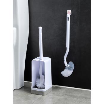 日本AISEN衛生間馬桶刷套裝長柄洗廁所的刷子坐便器清潔刷帶底座