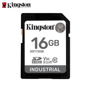 【現貨免運】金士頓 16G 工業級 記憶卡 Kingston Industrial SDHC 高耐用 A1 U3 V30 大卡