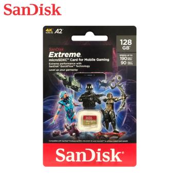 【現貨免運】SanDisk Extreme A2 128G microSDXC 行動裝置專用 手遊 電玩 U3 記憶卡