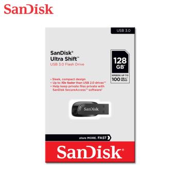 【現貨免運】SanDisk Ultra Shift CZ410 128GB USB 3.0 隨身碟 速度100MB