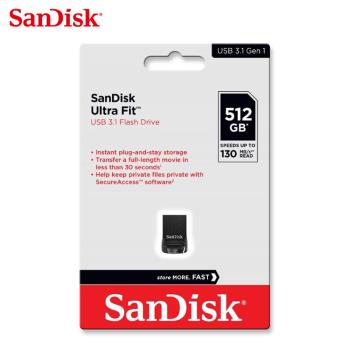 【現貨免運】SanDisk Ultra Fit CZ430 512GB USB 3.1 迷你 隨身碟