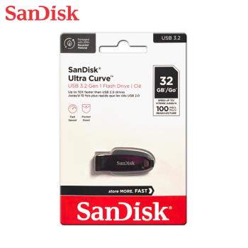 【現貨免運】SanDisk Ultra Curve CZ550 32GB USB 3.2 隨身碟