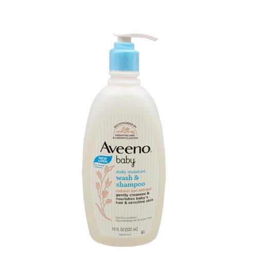Aveeno 艾惟諾 嬰兒燕麥沐浴洗髮露（532ml）