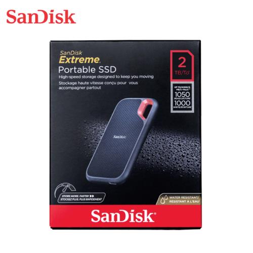 現貨免運】SanDisk 2TB Extreme E61 V2 Type-C 行動固態硬碟SSD 外接硬