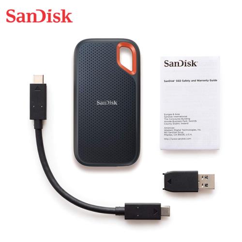 現貨免運】SanDisk 2TB Extreme E61 V2 Type-C 行動固態硬碟SSD 外接硬