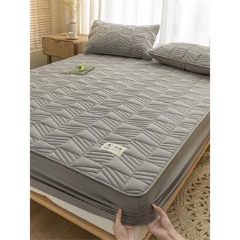 大豆纖維夾棉床墊單件家用雙人200x220防滑席夢思床墊保護套床單3