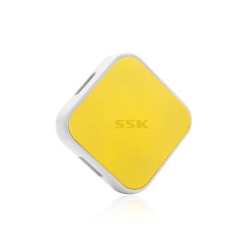 ssk飚王USB分線器hud擴展塢一拖四集線器HUB擴展塢筆記本電腦轉換器