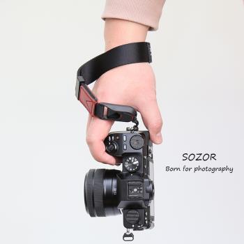 相機背帶手腕帶適用富士XS20尼康Z30Z5微單掛繩單反肩帶手繩快拆