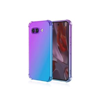 適用於google谷歌pixel9pro XL手機殼四角氣囊pixel8 pro 5g漸變7a軟套個性5a鏡頭全包防摔矽膠4卡通不發黃8A