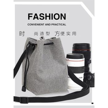 單反相機包鏡頭袋收納包適用于佳能尼康索尼富士微單數碼內膽包