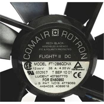正品FT12B6QDNX DC12V 0.35A 原裝COMAIR ROTRON 12025 3線散熱風