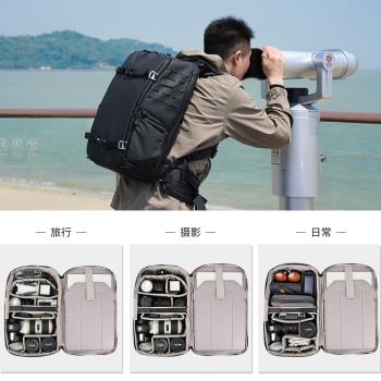 Besnfoto佰信相機包攝影包單反微單穩定器無人機周游戶外雙肩背包