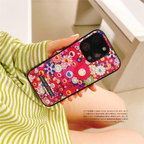 日本潮牌村上隆小眾個性太陽花適用于iphone17promax/plus蘋果手機|手機