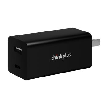 聯想thinkplus GaN氮化鎵65W二代口紅電源筆記本手機平板快充PD插頭 thinkpad usb-c type-c便攜充電器適配器